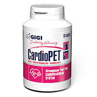 КардіоПет CardioPet GIGI для підтримки серця у собак та котів, 90табл