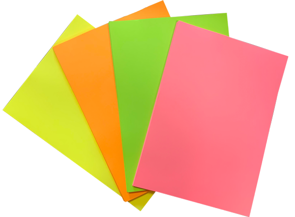 Набір кольорового паперу NEON,  4 кол., 200 арк., А4, 80 г/м²  ВМ27215200-99
