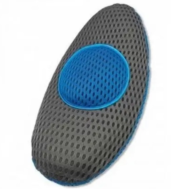 Подушка для попереку Back Support Pillow Comfy Curve, синьо-сіра, фото 1