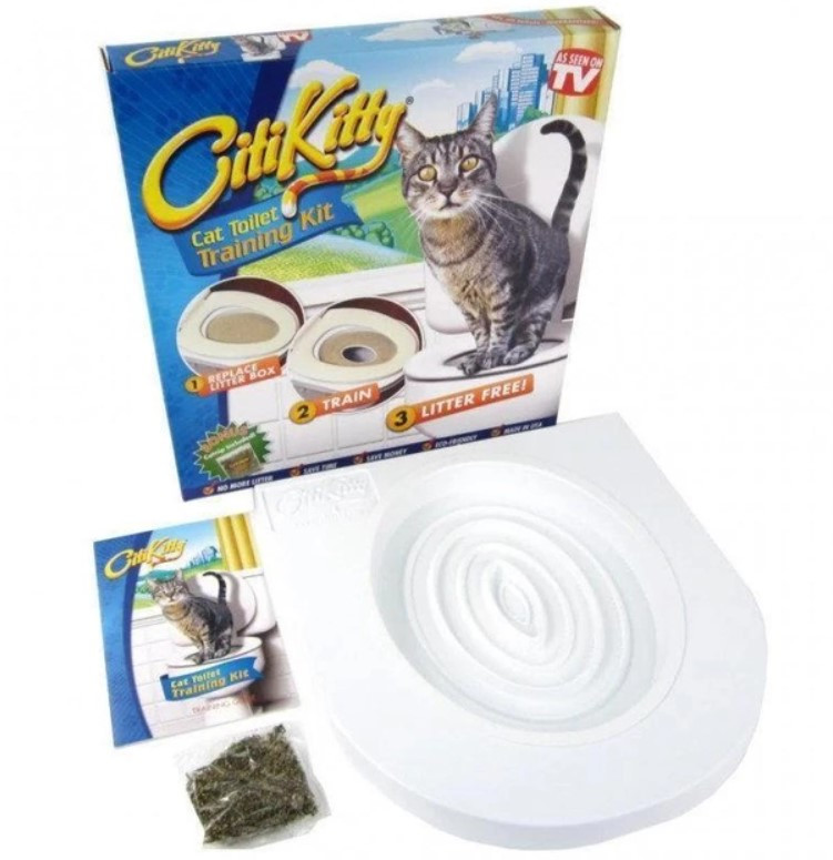 Система привчання кішок до унітаза Citi Kitty Cat Toilet Training 8631, фото 1