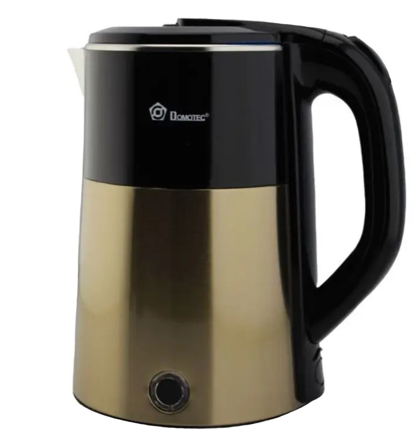 Електрочайник Domotec MS-5029, золотистий