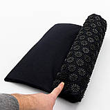 Масажний килимок Аплікатор Кузнєцова (акупунктурний голка для спини) OSPORT (apl-033) Чорно-чорний, фото 3