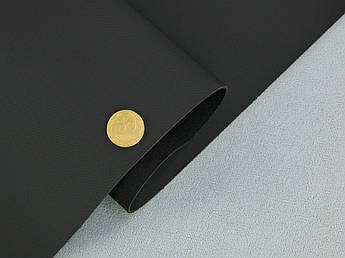 Шкірзам текстурований чорний M2148 на основі EVA 1мм і тканині, для сидінь мотоциклів, велосипедів, квадроциклів, шир. 157см