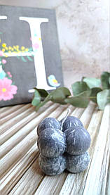 Свічка воскова Неокуб графіт