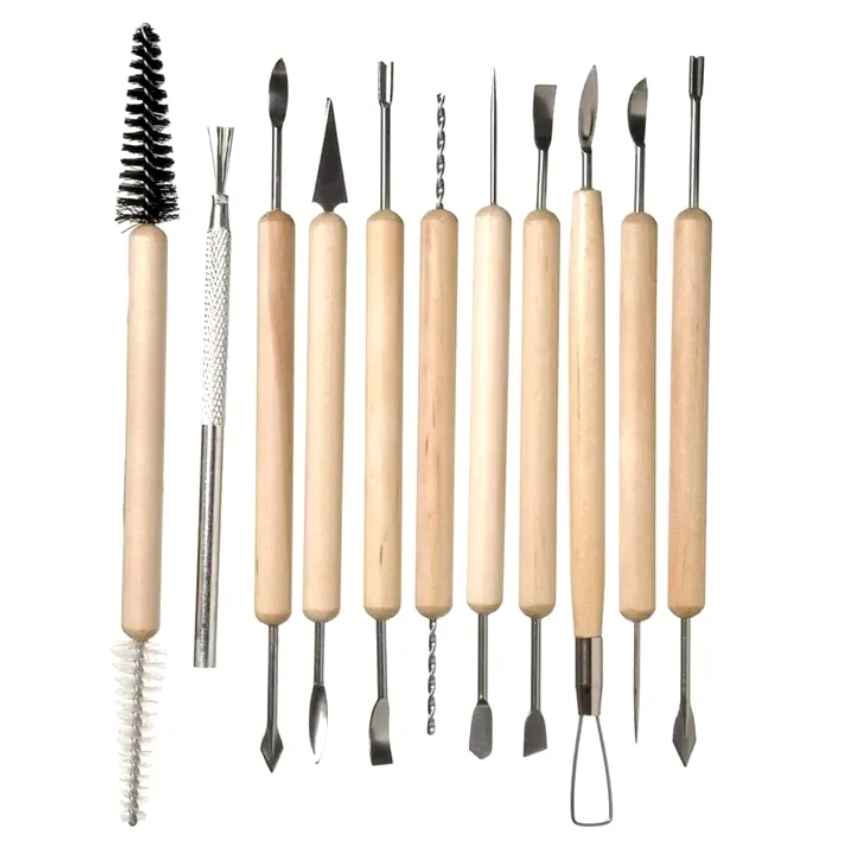 Набір інструментів для ліплення та 79-27, 11 предметів, фото 1