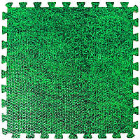 Підлоги-пазли на підлогу Зелена трава 600×600×10 мм м’яка ЕВА панелі-пазли підлогове покриття SW-00000153