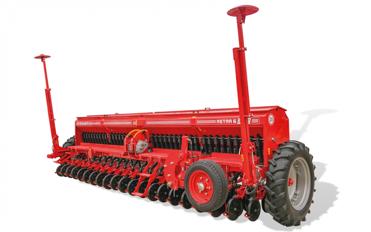 Сівалка механічна зернова варіаторна з прикаткою ASTRA-6 NEW Elvorti, фото 1