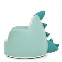 Дитяче м'яке крісло пуфик BAMBI M 5721 Dino блакитний динозаврик