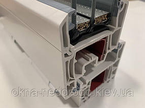 Двостулкові вікна Veka SoftLine 76 /2 відкривання/, фото 3