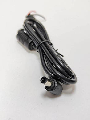 Оригінальний DC кабель живлення для БП ASUS 90W 5.5x2.5мм, 2 дроти (2x1мм), L-подібний штекер (від БП до, фото 2