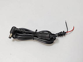 Оригінальний DC кабель живлення для БП ASUS 90W 5.5x2.5мм, 2 дроти (2x1мм), L-подібний штекер (від БП до