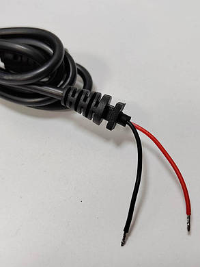 Оригінальний DC кабель живлення для БП ASUS 90W 5.5x2.5мм, 2 дроти (2x1мм), L-подібний штекер (від БП до, фото 3