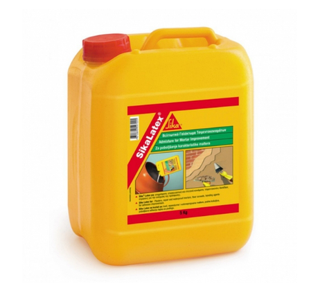 Універсальна домішка пластифікатор Sika SikaLatex 5 кг, фото 1