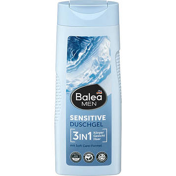 Гель для душу Balea Men 3 in 1 Sensitive, 300 мл