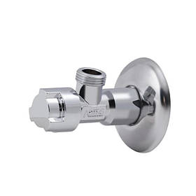 Кран приладовий буксовий Icma 1/2" х3/8" кутовий №519