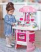 Дитяча інтерактивна кухня Кухонний куточок 29 деталей Плита Каструля аксесуари Іграшка для розвитку уваги, фото 2