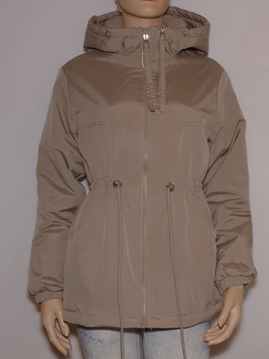 Молодіжна жіноча куртка весна-осінь з поясом 48,52