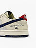Кросівки Nike SB Dunk Low x Louis Vuitton Cream Blue / Найк СБ Данк Луї Віттон Низькі Кремові з Синім, фото 6