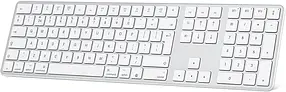 Бездротова клавіатура OMOTON KB515 Срібляста