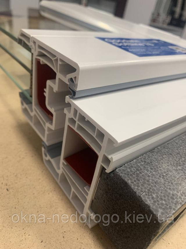 Вікна Veka Softline 76 з теплим підставочним профілем ➡ © Вікна Недорого