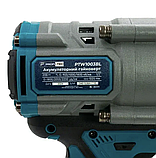 Гайкокрут акумуляторний PROFI-TEC PTW1003BL (2акум.20В 4Аг/зарядний/кейс), фото 9