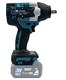 Набір акумуляторний PROFI-TEC Combo Set 3/4 (DHP485BL/PGA202BL/DTW800BL/2акум.20В 4Аг/зарядний/кейс), фото 7