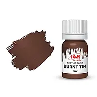 Акрилова фарба ICM Burnt Tin Палена жерсть 1022
