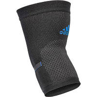 Популярний! Фіксатор ліктя Adidas Performance Elbow Support ADSU-13333BL Чорний/Синій L (885652019439) - Краща якість тільки на