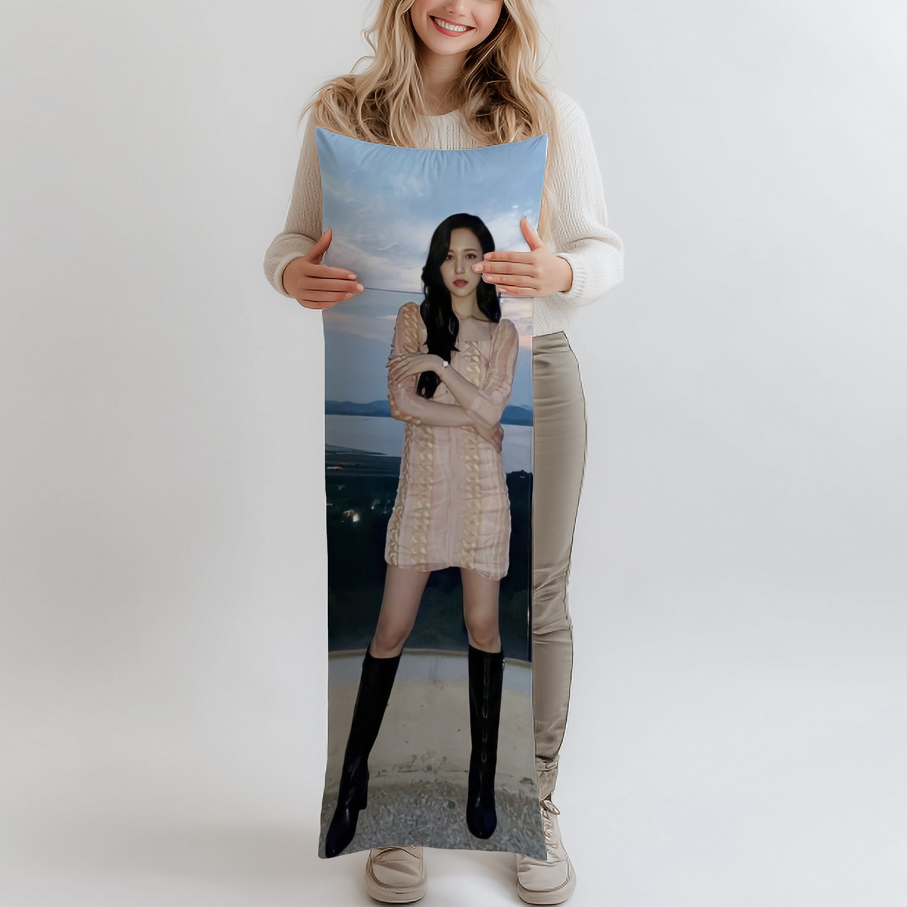 Міна (Mina) TWICE дакімакура, подушка обіймашка ростова 120*40 см