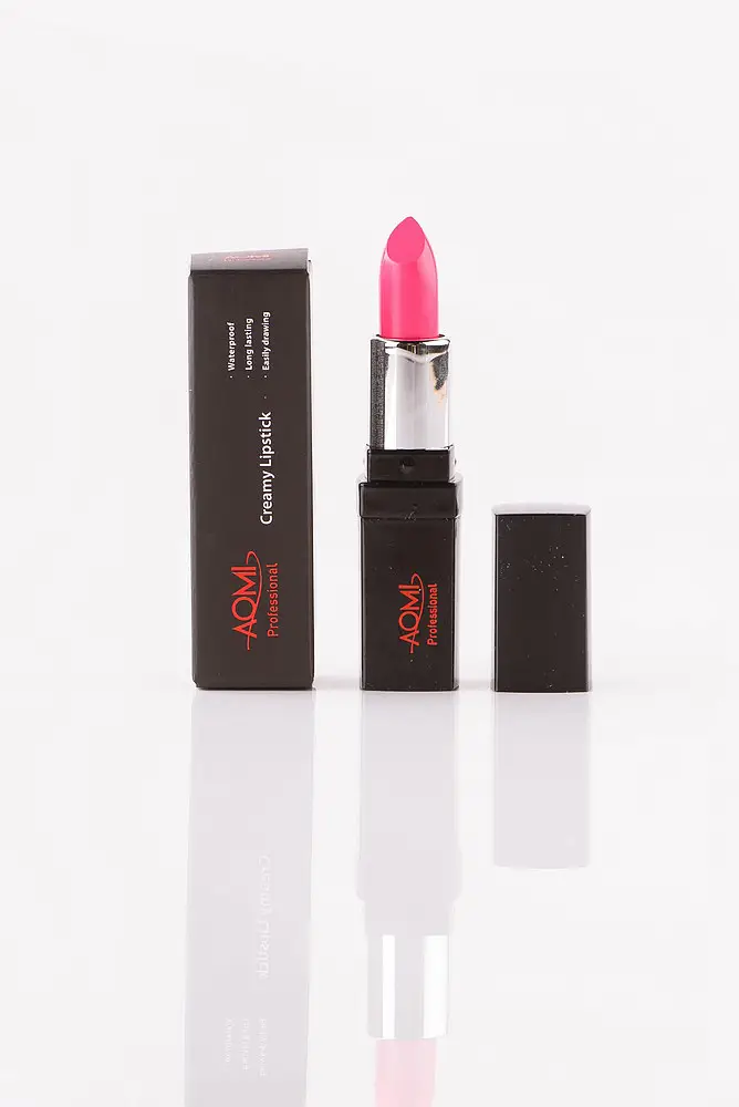AOMI Creamy Lipstick Berry Pink Кремова помада для губ Ягідний рожевий, фото 1