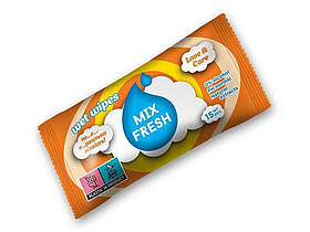 Вологі серветки FLOWERS Handy Snow ultra soft 15 шт.