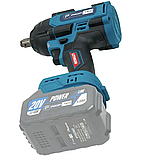 Гайкокрут акумуляторний PROFI-TEC PTW820BL (2акум.20В 4Аг PT2040EP/зарядний/кейс/720Нм), фото 7