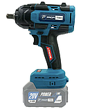Гайкокрут акумуляторний PROFI-TEC PTW820BL (2акум.20В 4Аг PT2040EP/зарядний/кейс/720Нм), фото 9