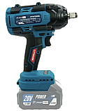 Гайкокрут акумуляторний PROFI-TEC PTW820BL (2акум.20В 4Аг PT2040EP/зарядний/кейс/720Нм), фото 3
