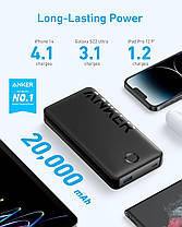 Anker Power Bank, портативний зарядний пристрій 325 (PowerCore 20K II), акумуляторна батарея місткістю 20 0, фото 5