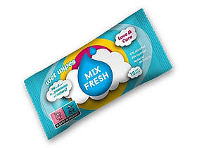 Вологі серветки ANTIBACTERIAL Handy Snow ultra soft 15 шт.