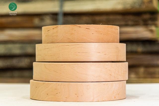 Стрічка багатошарова зі шпону вільхи Товста кромка для стільниці 40 мм купити