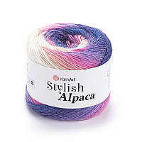 YarnArt STYLISH ALPACA (Стайліш Альпака) № 7717 (Пряжа з альпакою, нитки для в'язання)