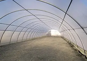 Теплиця фермерська під плівку 10×70м ECO-OBIGRIV F10 профільна труба 60×40×1мм (каркас-конструктор без зварювання!)