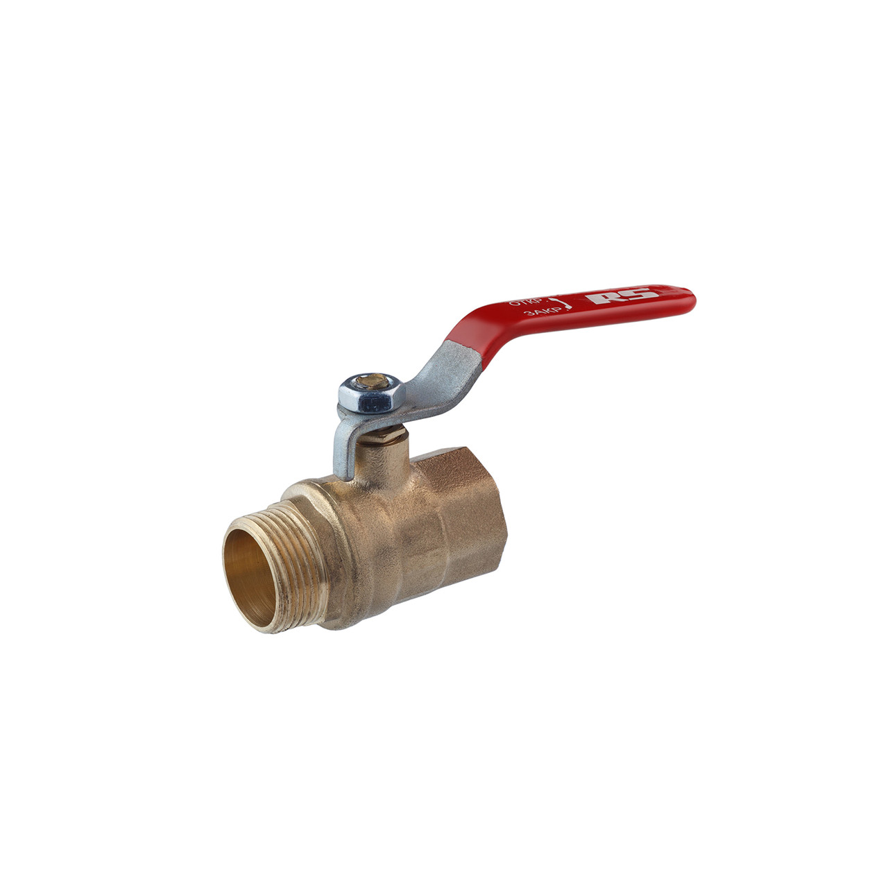 Кран кульовий STA 3/4" ВН PN30 ручка, латунний