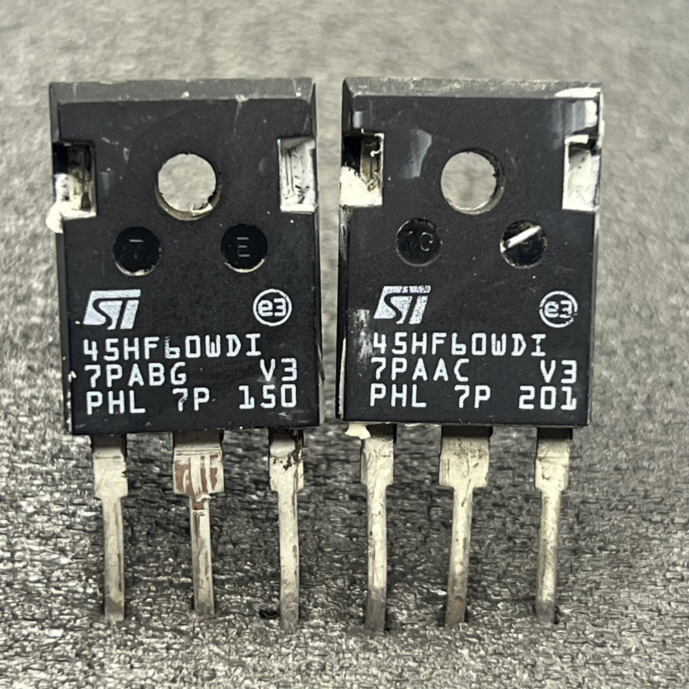 Оригінальний Транзистор STGW45HF60WDI IGBT 45A/600V TO-247 б/у, фото 1