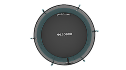 Батут LEOBRO Premium Pro 252 см з внутрішньою захисною сіткою 8FT ЗЕЛЕНИЙ, фото 5