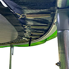 Батут із внутрішньою захисною сіткою 252 см LEOBRO Pro 8FT GREEN, фото 5