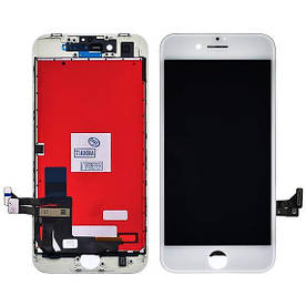 Дисплей Apple iPhone 8 з сенсорним склом (Білий) Tianma
