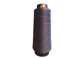 Нитка капронова коричнева 1600 метрів, текс 187, діаметр 0.55 мм, на конусі
