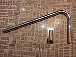 Кронштейн настінний для одягу поворотний хром труба 25мм, фото 6
