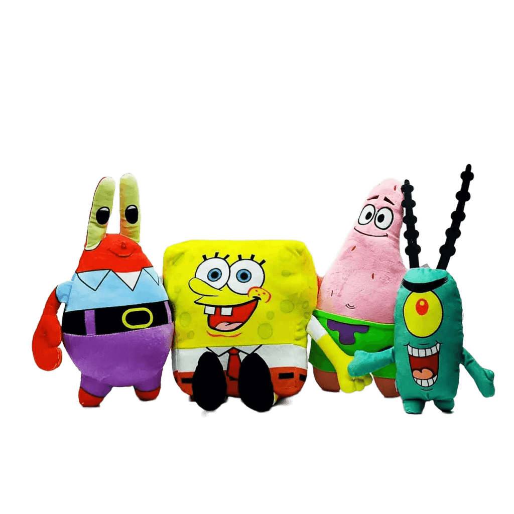 Набір м'яких іграшок Star toys «Спанч боб і друзі» 4 персонажі 00692-21322-2
