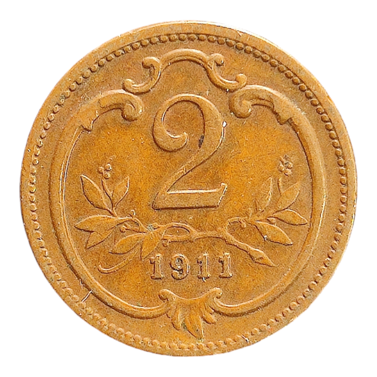 Австрія 2 гелера, 1911