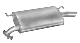 Глушник Kia Sephia II/Shuma 98-01 Polmostrow задній SDN (1.5)/HB (1.5/1.8)