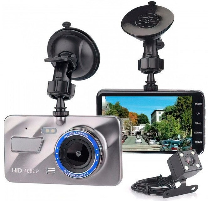 DVR A10 4" Full HD з виносною камерою заднього виду